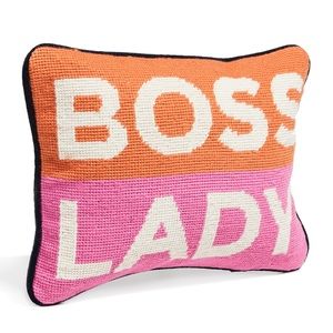 Jonathan Alder Boss Lady Pillow! BRAND NEW!